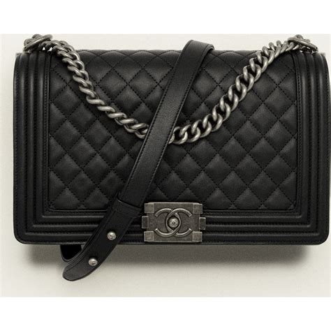 chanel boy 大号 中号|BOY CHANEL .